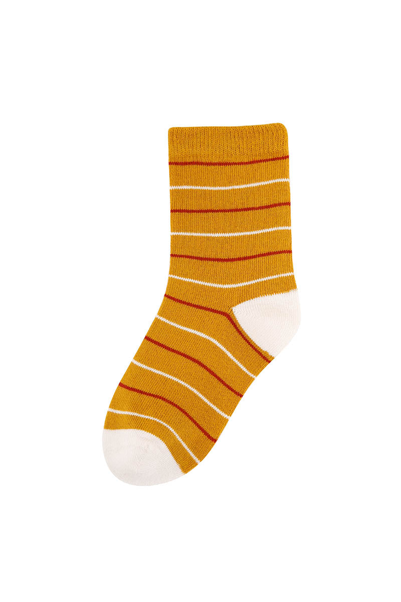 Zavensox 1 Pair Kids Colorful Bear Pattern Socks - Multicolor Cartoon Animal Crew Socks for Boys & Girls